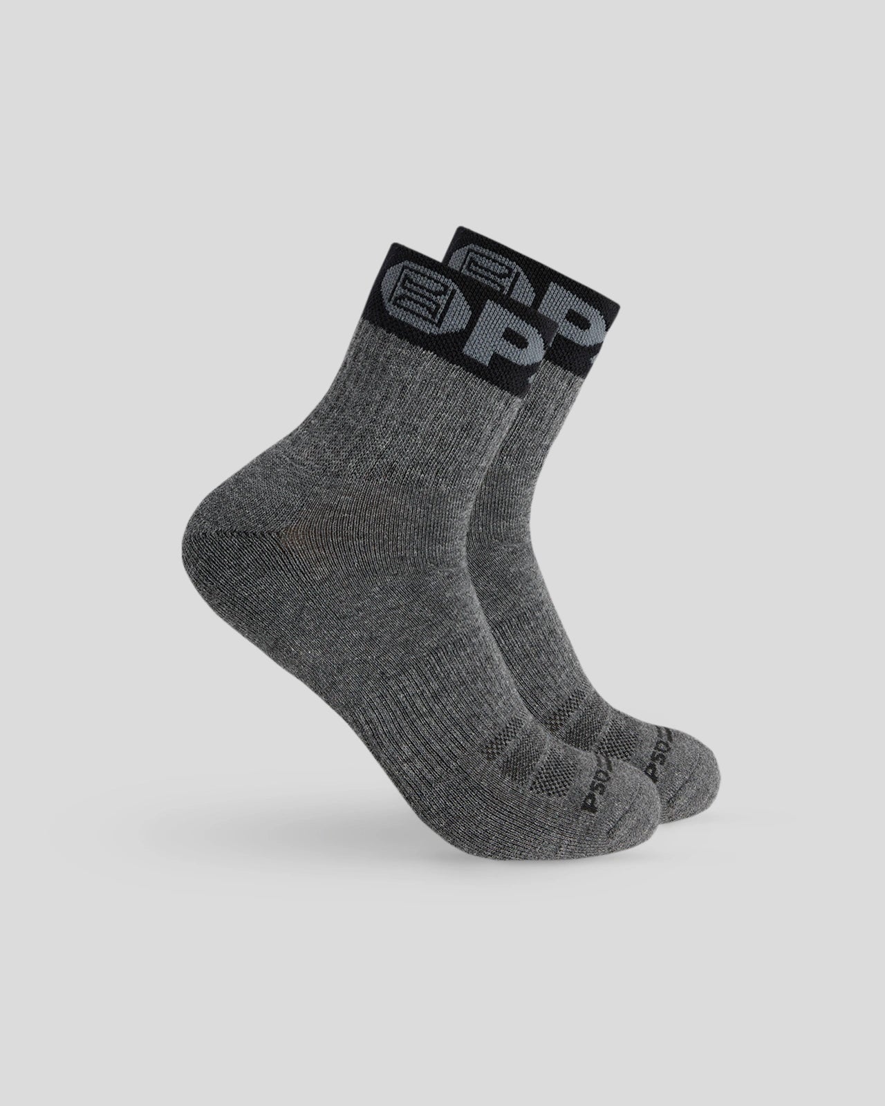 3 Pack - Band Quarter - Grey/White/Black - Image 2